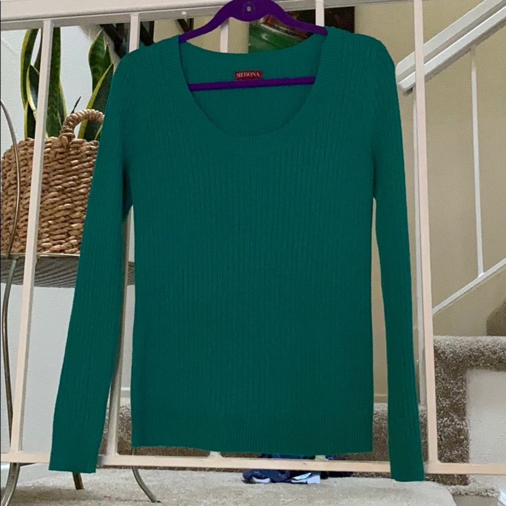 Ribbed Long Sleeve Top